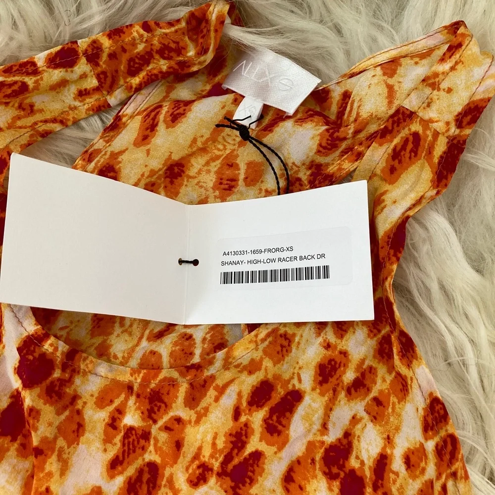 ALEXIS Silk Long Dress - Picture 8 of 8